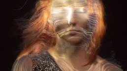 Light painting photograph, Sami Voutilainen