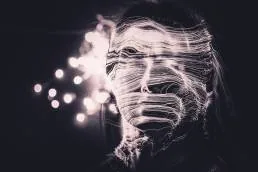 Polka Dots and Moonbeams – light painting, Sami Voutilainen